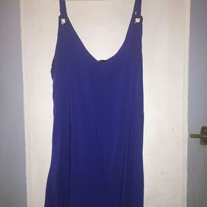 Trendy blue ring dress